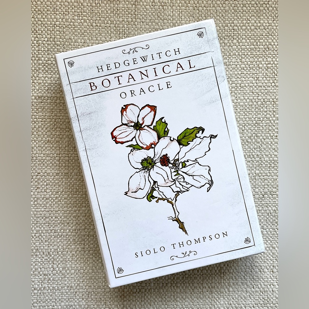 HEDGEWITCH BOTANICAL ORACLE Card Deck & Book Set